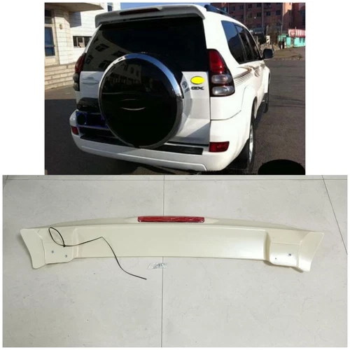 Factory Style Spoiler Wing Fit 2003-2009 Toyota Prado FJ120 with LED Light - Picture 1 of 5