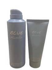 Kenneth Cole All Over Body Spray Men 6 Oz New Blue And Body Wash