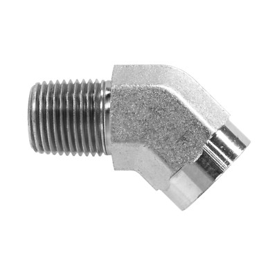 5503-02-02 Hydraulic Fitting 1/8'' Male Pipe x 1/8'' Female Pipe 45