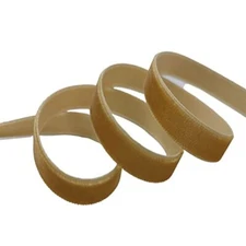 Nylon Single Face Velvet Ribbon3/8 Inch X 25 Yards Spool Gold