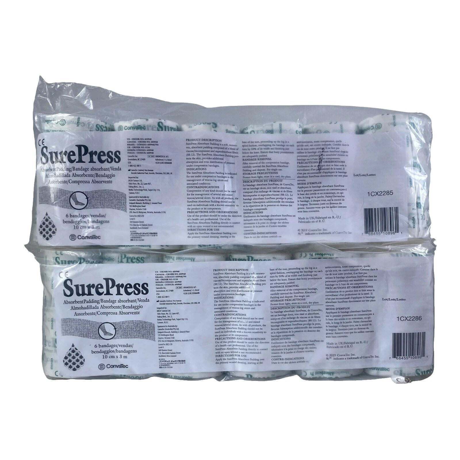 ConvaTec First Aid Compresses
