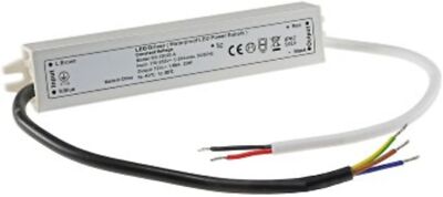 Chilitec LED Transformer Driver 12V IP67 1-20W to Power LED Lights