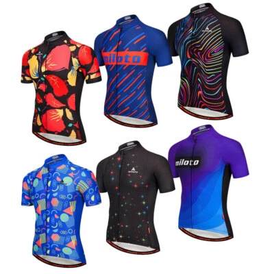 Miloto Professionell Fahrradtrikot Herren Kurzarm Radtrikot Rennrad Trikot Shirt - Bild 1 von 4
