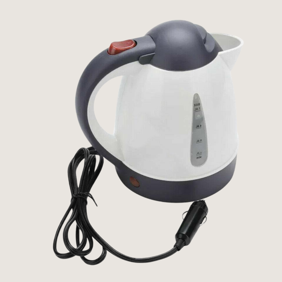 12V Car Travel Kettle Water Caravan Motorhome Boat Camping DC 12Volt