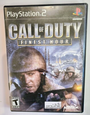 Call of Duty Finest Hour - PlayStation 2 - Video Game - VERY GOOD