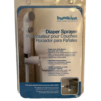Bumkins Cloth Diaper Sprayer Handheld Fit Most Toilets