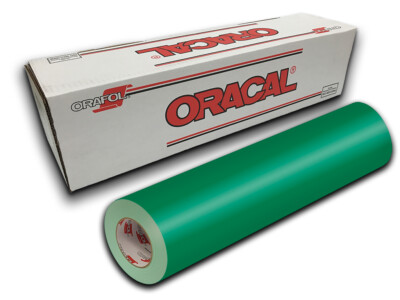 12'' X 5yd - Green Oracal 651 Craft & Hobby Cutting Vinyl Roll