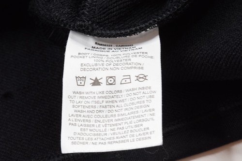 Nike Black Dry Studio Drawstring Long Sleeve Pullover Hoodie CU8245-010 Girls L - Picture 6 of 7