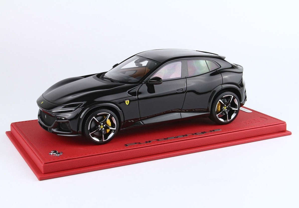 1:18 BBR Ferrari Purosangue Tetto Panoramico Nero With Showcase