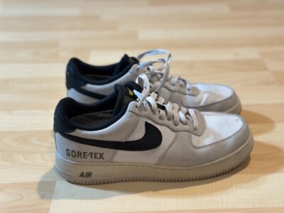 Nike Air Force 1 Gore-tex Light Bone Black Medium Olive CK2630 002 Size 9