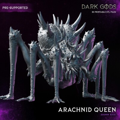 Arachnid Queen by Dark Gods | D&D | DnD | Pathfinder | Print on Demand