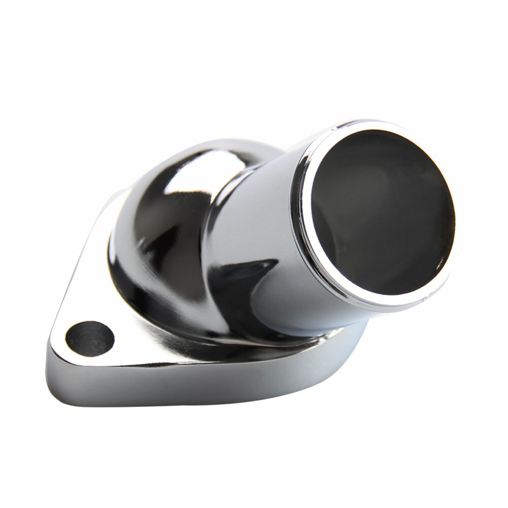 Specialty Products Water Neck Chrome 55-65 Chevy V8 45 Degree Specialty Products Water Neck Chrome 55-65 Chevy V8 45 Degree