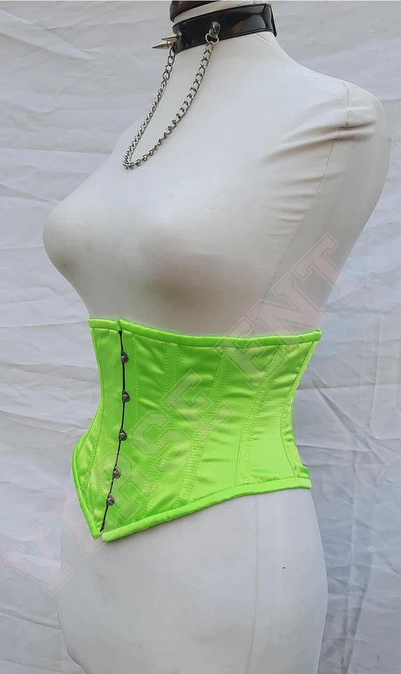 Espartilhos femininos resistentes de aço cintura desossada modelador de corpo sob busto feminino - Imagem 4 de 4