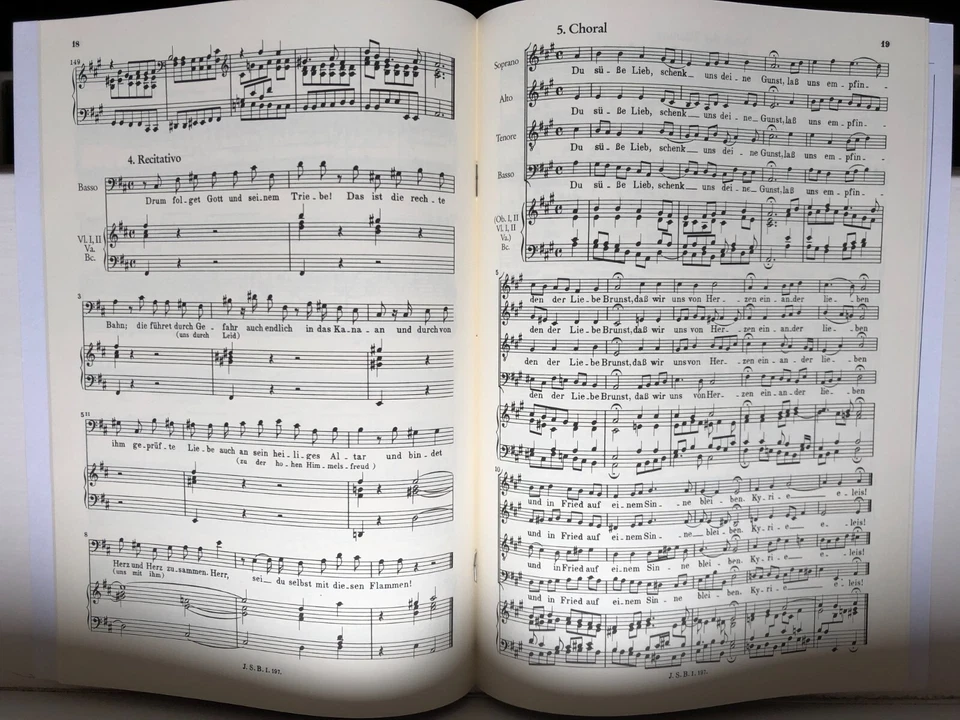 JS Bach: Cantata BWV 197 - Gott ist unsre Zuversicht - Image 3 of 3