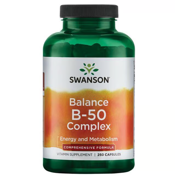 Balance B-50-Komplex 250 Kapseln Swanson Health Products-image