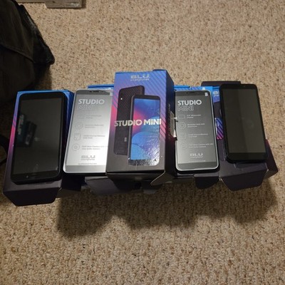 Blu Studio Mini 2023 Cellphone (Black 32GB 2GB) unkwn Carrier *Parts Lot 17pcs*