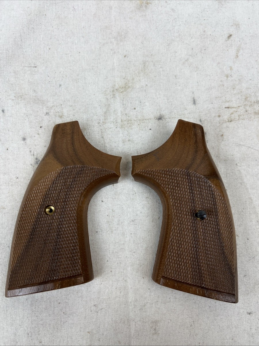 Herrett's RP Grips Colt Python Official Police Wood Grip Herrett