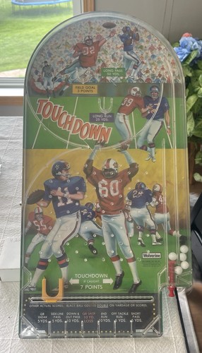 Vintage Wolverine Touchdown Football Pinball Game No.154 USA Works Metal Base