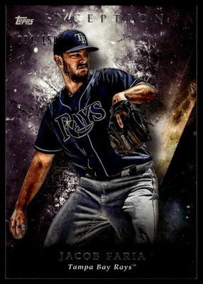 2018 Topps Inception #6 Jacob Faria Purple #/150