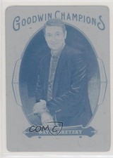 2020 Upper Deck Goodwin Champions Printing Plate Cyan 1/1 Wayne Gretzky HOF 0c3