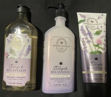 3 - STEEPED RELAXATION - LAVENDER MINT TEA Bath  Body Works Wash Lotion Cream