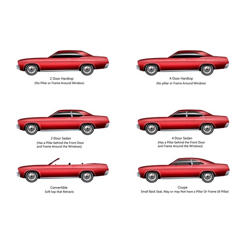 Dash Cover Insert Trim for 1970 AMC Javelin Vinyl Standard Front 2 pieces - Picture 4 of 9