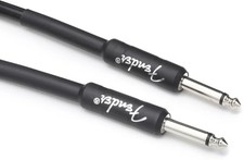 Fender Professional Series Straight to Straight Instrument Cable - 15 foot Black