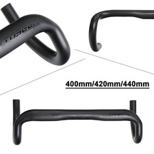 Carbon Fiber Handlebar Road Bicycle Integrated Drop Bars Stem 31.8 400/420/440mm