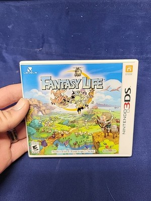 Fantasy Life (Nintendo 3DS) NO GAME, Case And Manual Only.