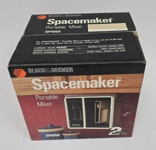 Brand New Black & Decker Vintage Spacemaker Portable Mixer - SPM50 Sealed