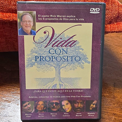 Una Vida Con Propósito DVD 2004 Vida Music Spanish NTSC Music Videos