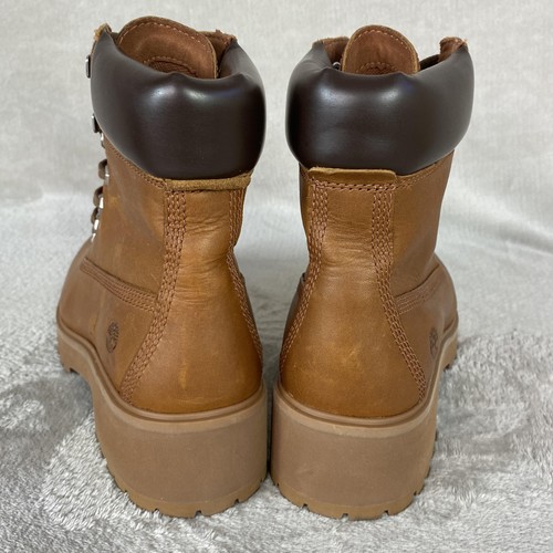 Stivali Timberland donna misura 9,5 larghi marroni stringati colletto imbottito TB0A5YWGF13 - Foto 8 di 11