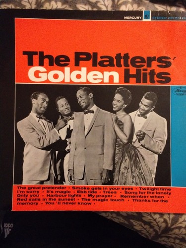 THE PLATTERS "GOLDEN HITS" VINYL LP NETHERLANDS VG+ - Bild 1 von 4
