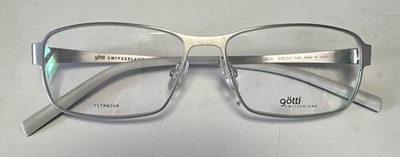 Gotti Titanium Jasco SLB Brillengestell Gr: 52-14-140 Neuwert 490 E