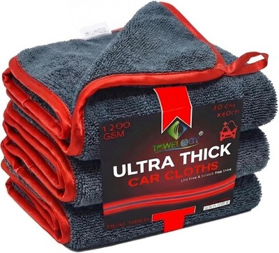 Profi Autotücher 3er Pack groß Mikrofaser fusselfrei Reinigung Trockentücher