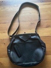 Post, Bundespost, alte Geldtasche, Zustellertasche, Kunstleder, unbenutzt  NEU !