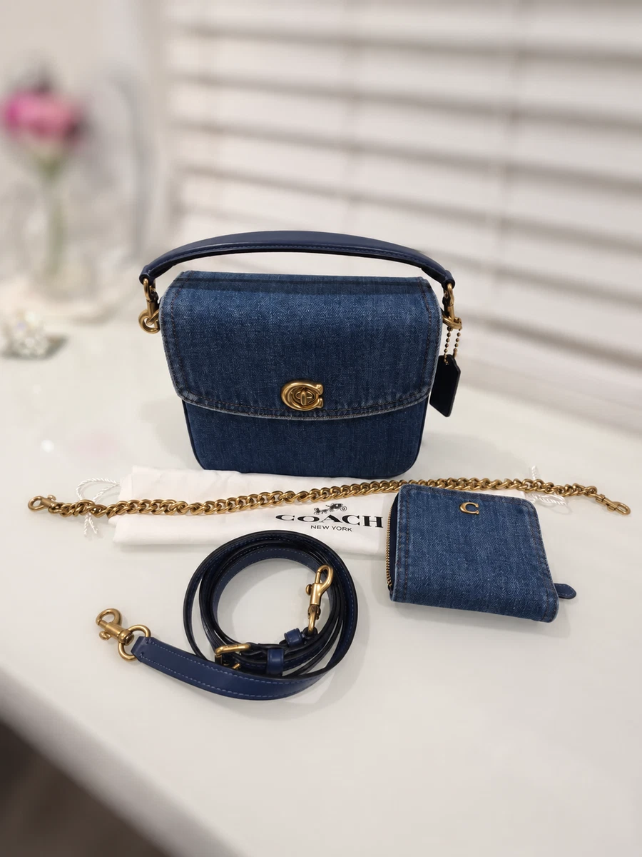 Coach Turn Lock Bags & Women's Denim Exterior for sale | eBay