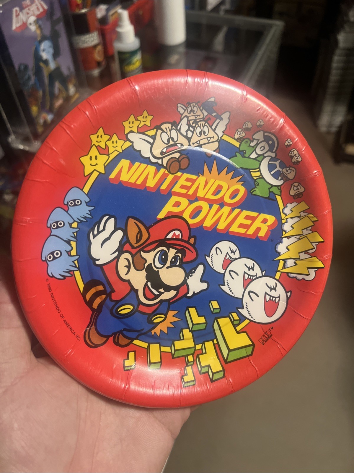 Vintage 1990 Nintendo Power Party Plates