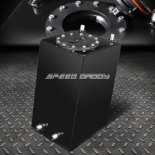 3 Gallon11.35 Liter Black Coated Aluminum Racing Drift Fuel Cell Gas Tankcap