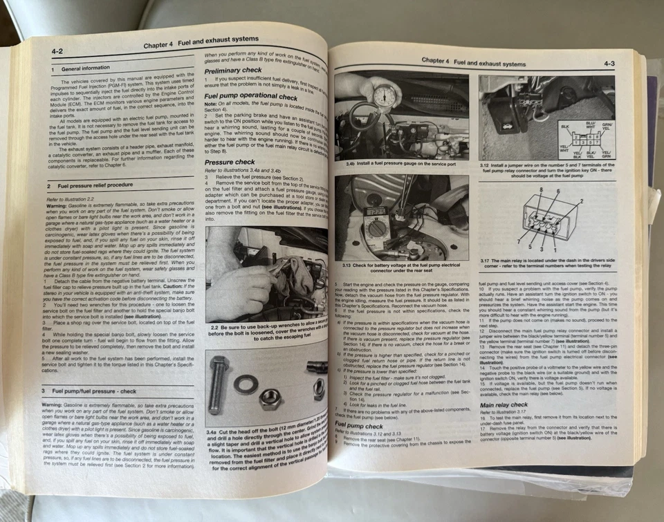 Manual de reparación Haynes Honda Civic & Del Sol modelos SOHC 1992-95 42024 Foto 3 de 4