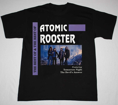 Atomic Rooster Vintage Cotton T-Shirt Men and Women Full Size ST286