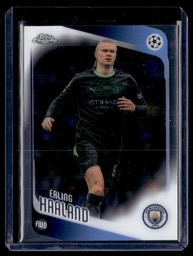 2026 Topps Chrome Premier League Erling Haaland Manchester City #181