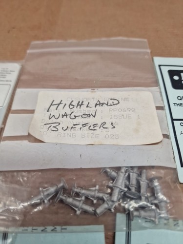 7mm O Gauge Kit Highland Railway White Metal Components Lot B25 - Picture 5 of 9