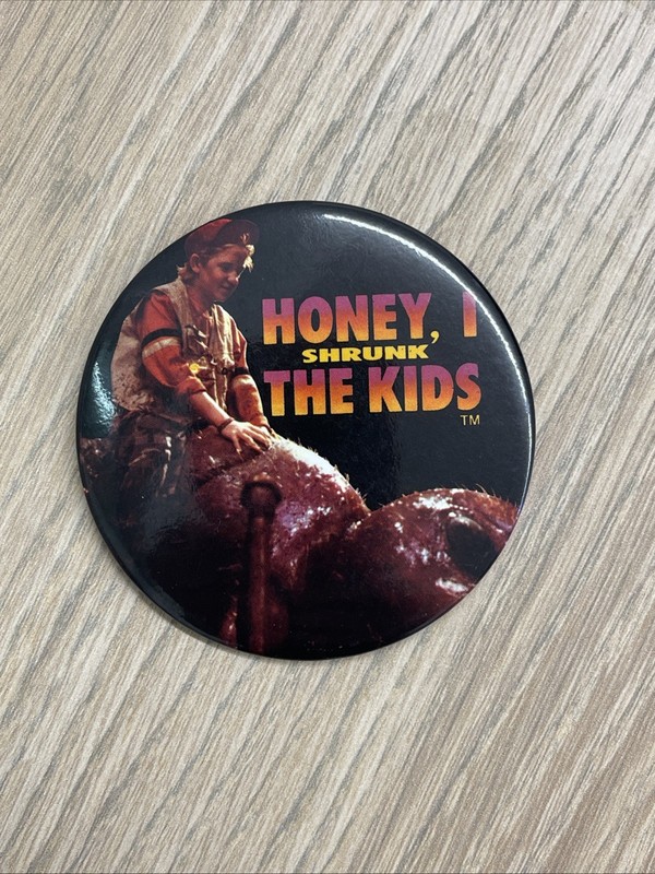 1989 Honey I Shrunk The Kids Film  3"  Pinback Button