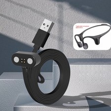 Lightweight Charging Cable 4pin Plug for Mojawa RunPlus Headphones