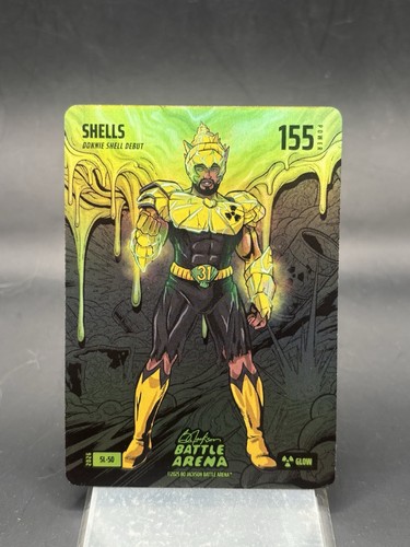 Bo Jackson Battle Arena Shells Donnie Shell Glow Slime Battlefoil SSP