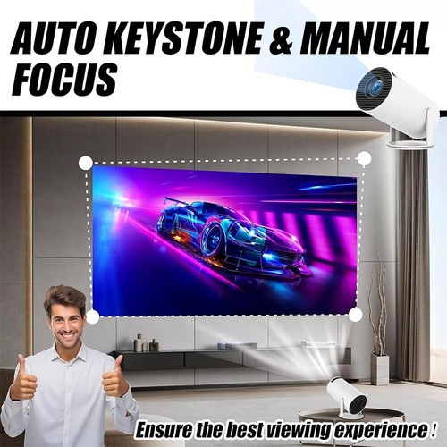 Cinemaster Pro-4k Smart Movie Projector Games Combo Video Games with 2Controller - Picture 3 of 13