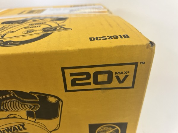 Sierra circular inalámbrica DEWALT DCS391B de 6-1/2 pulgadas, 20V - Amarilla 3