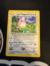 Pokemon Card Neo Destiny Light Wigglytuff 54/105 Unlimited Uncommon