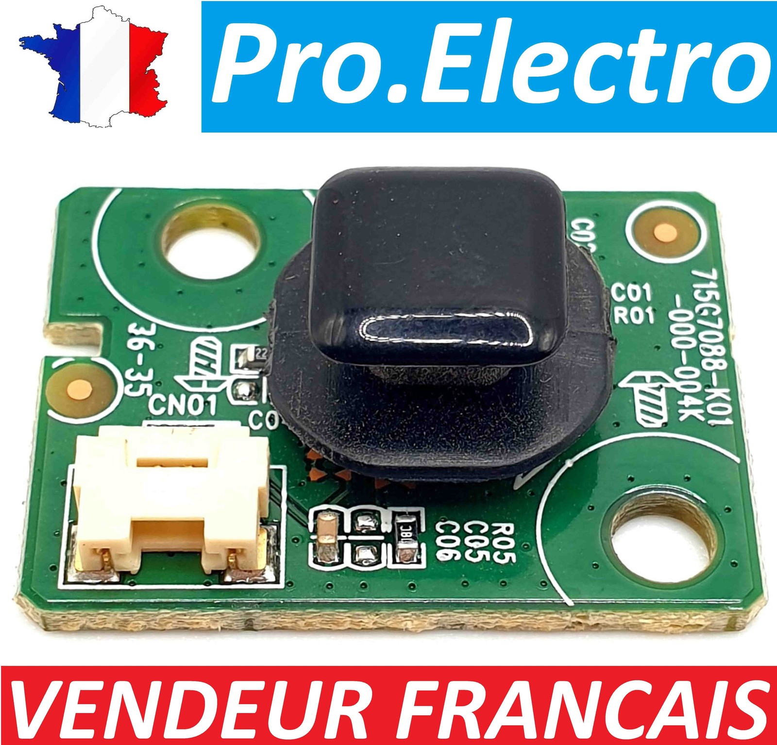BUTTON power TV philips 43pft413 Référence 715G7088-K01-000-004K